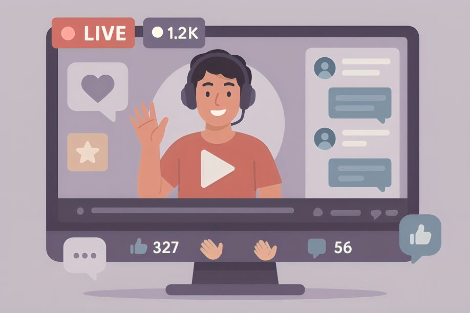Live Streaming and Interactive Features