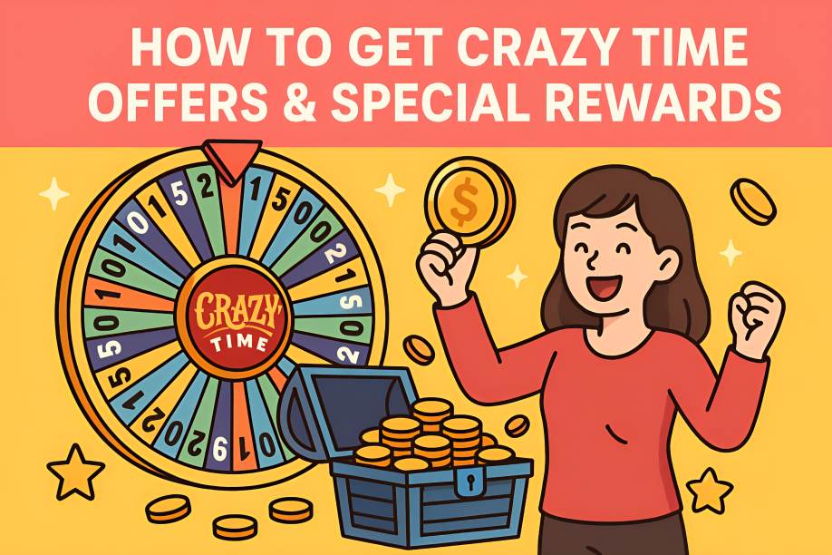 How To Get Crazy Time Offers & Special Rewards